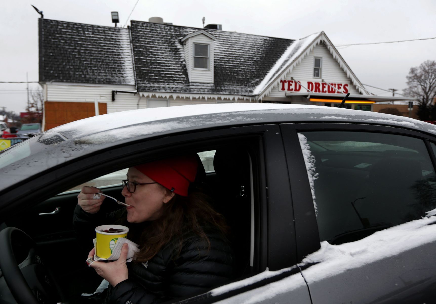 It's never too cold for Ted Drewes